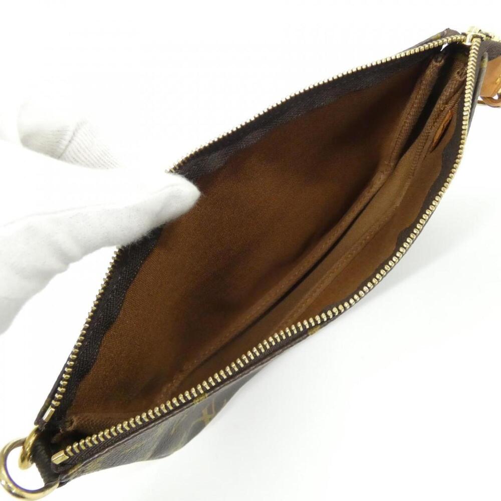 LOUIS VUITTON Authentic Brown Monogram Pochette Pouch - Picture 7 of 7